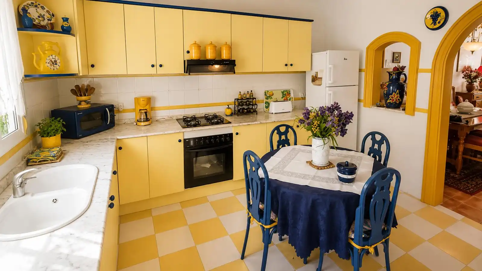 Cocina de Finca rústica en venta en El Ràfol d'Almúnia con Aire acondicionado, Calefacción y Terraza