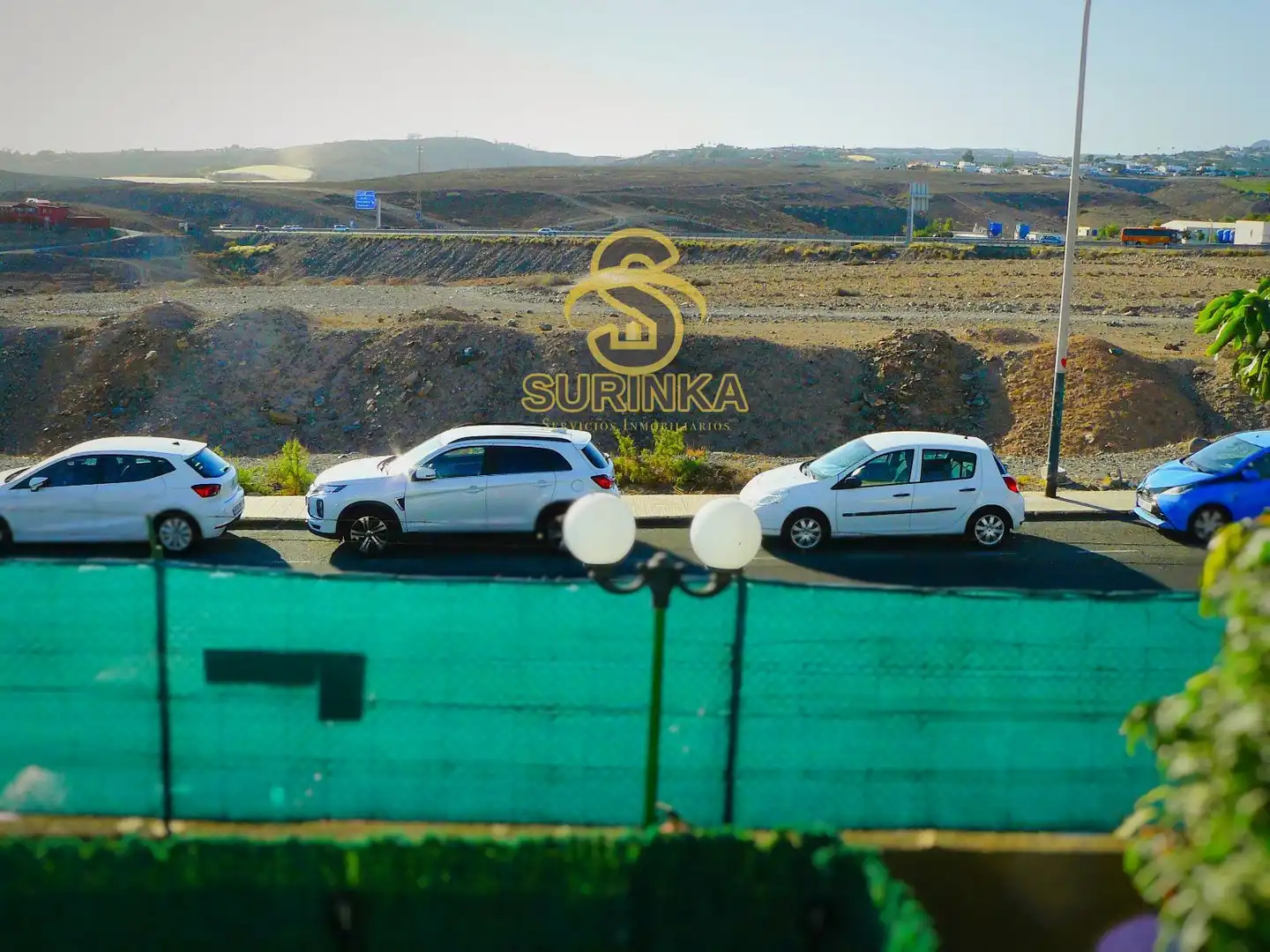 Parking de Dúplex de alquiler en San Bartolomé de Tirajana con Aire acondicionado, Terraza y Piscina