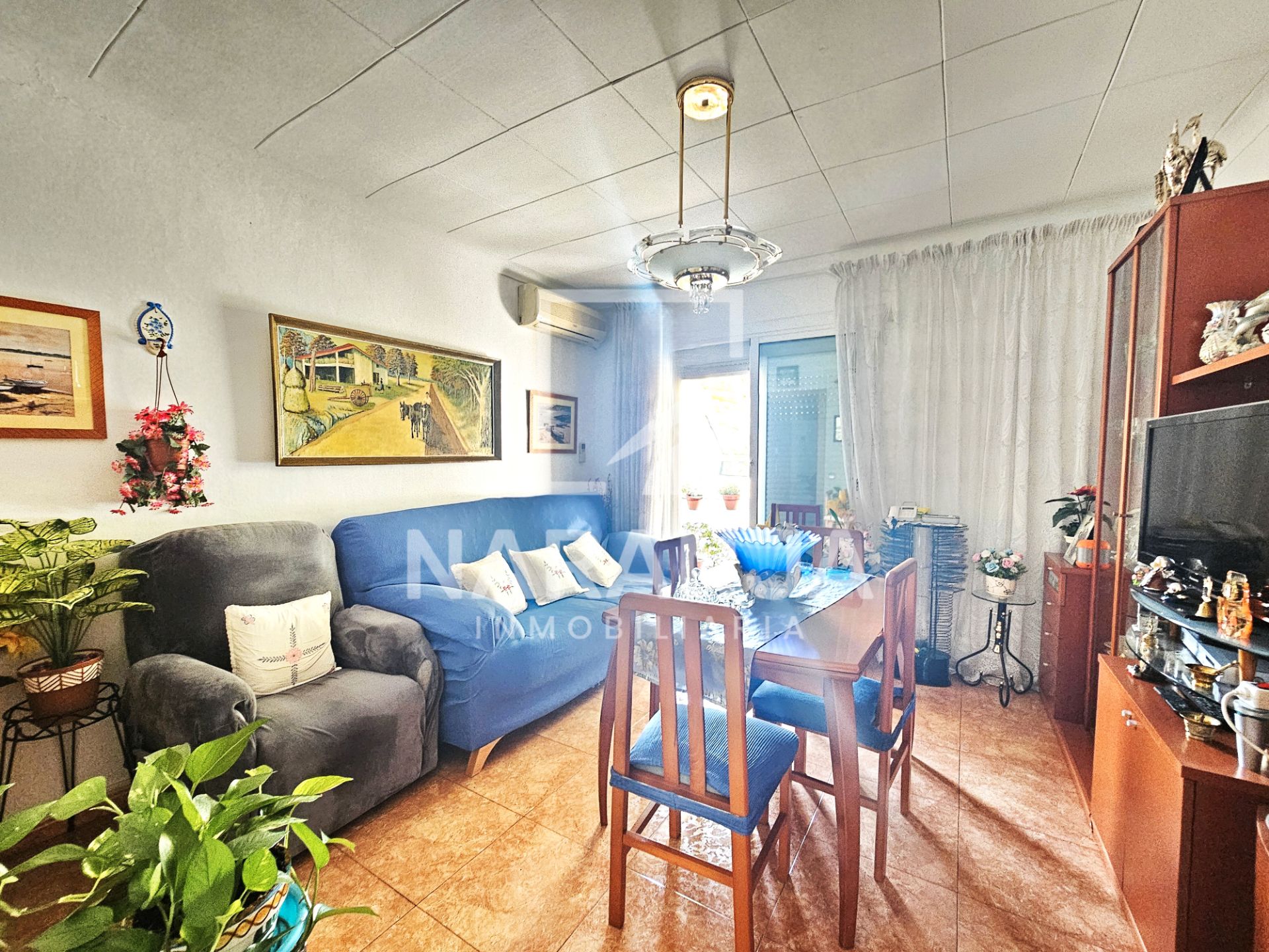 Living room of Flat for sale in  Barcelona Capital  with Balcony
