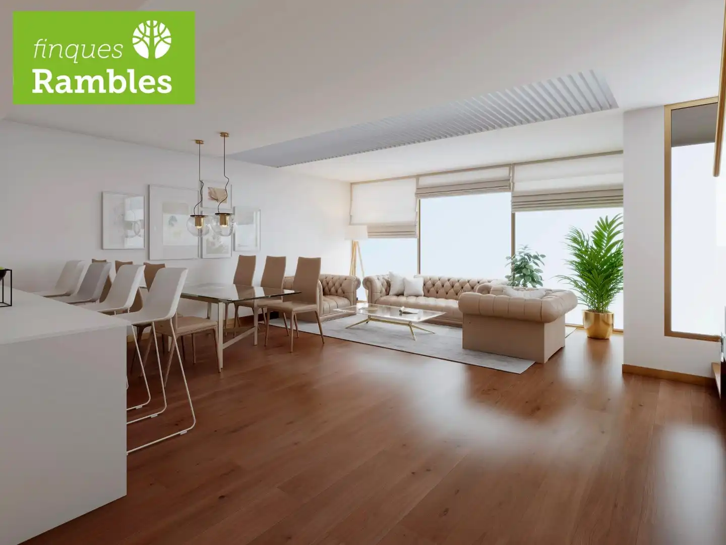 Sala de estar de Piso en venta en Igualada con Terraza