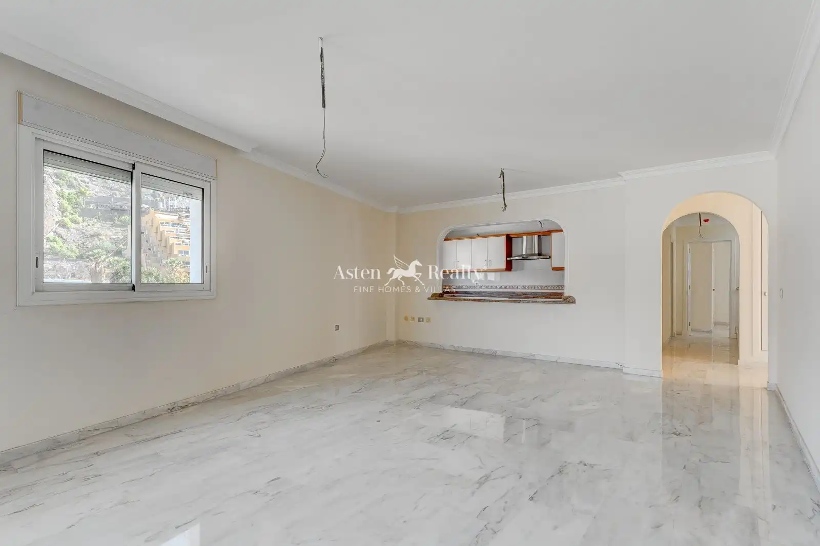 Sala d'estar de Àtic en venda en Santiago del Teide amb Aire condicionat, Terrassa i Piscina