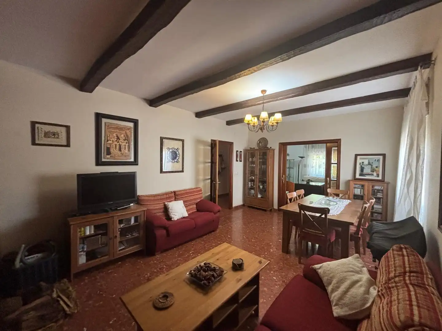 Living room of Country homes for sale in Córdoba  with Air Conditioner, Heating and Storage room