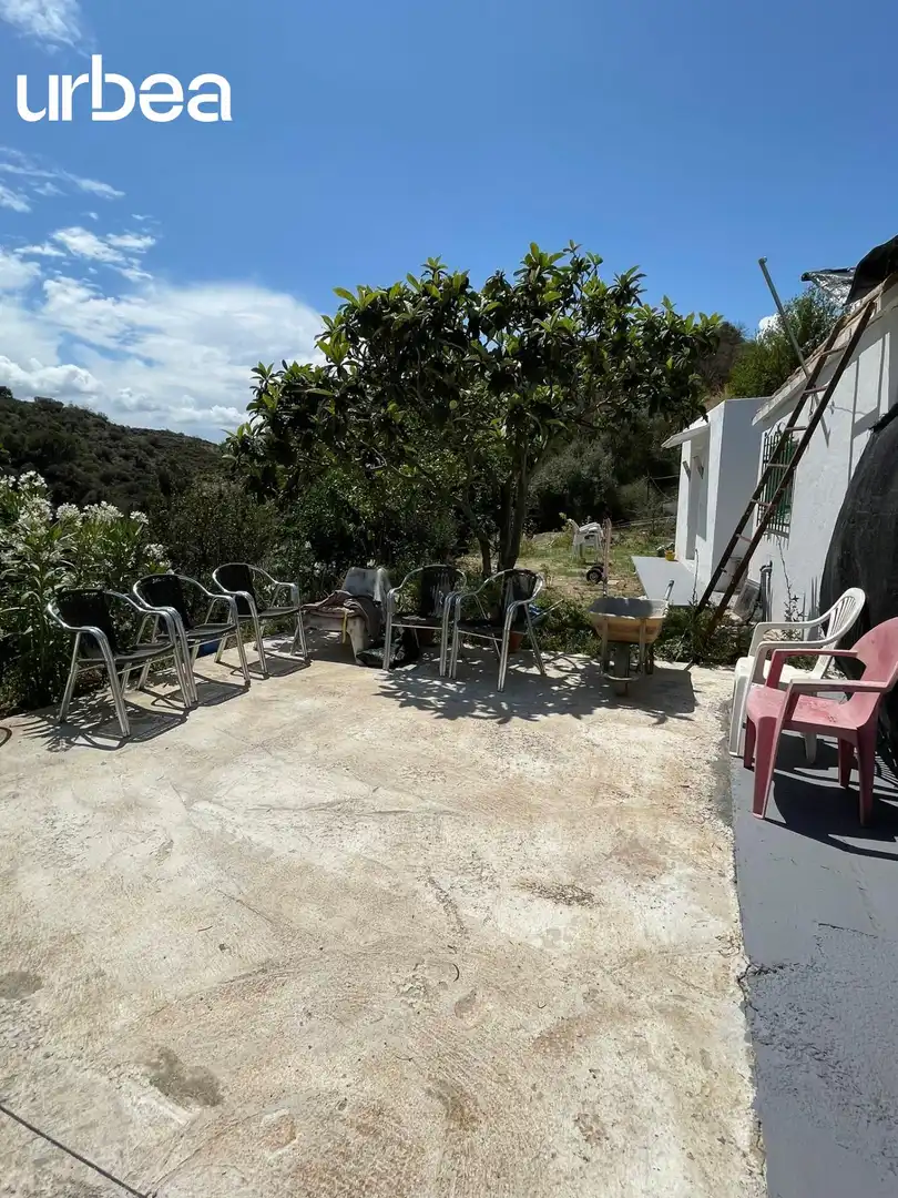 Terraza de Finca rústica de alquiler en Málaga con Calefacción, Jardín privado y Terraza