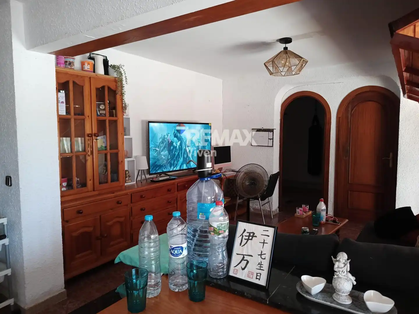 Sala d'estar de Casa o xalet en venda en Cunit amb Calefacció