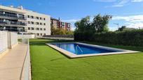 Swimming pool of Flat for sale in Sabadell  with Air Conditioner, Parquet flooring and Storage room