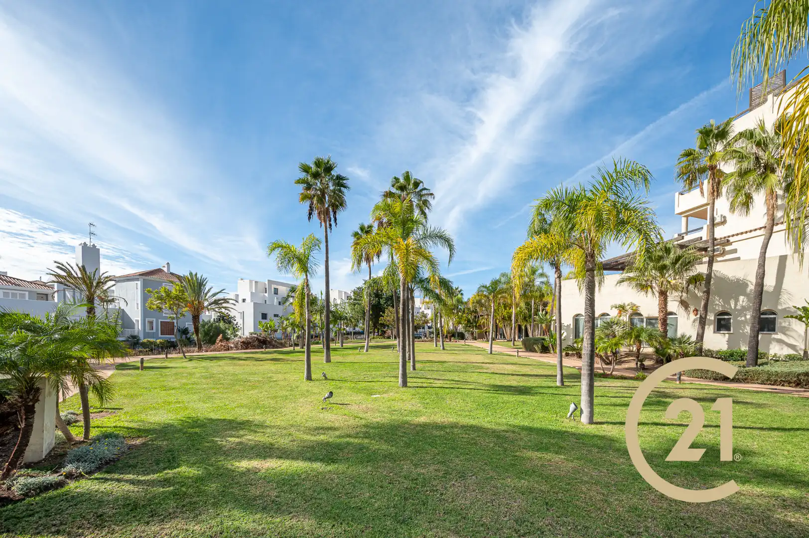 Exterior view of Buildings for sale in Estepona  with Community pool