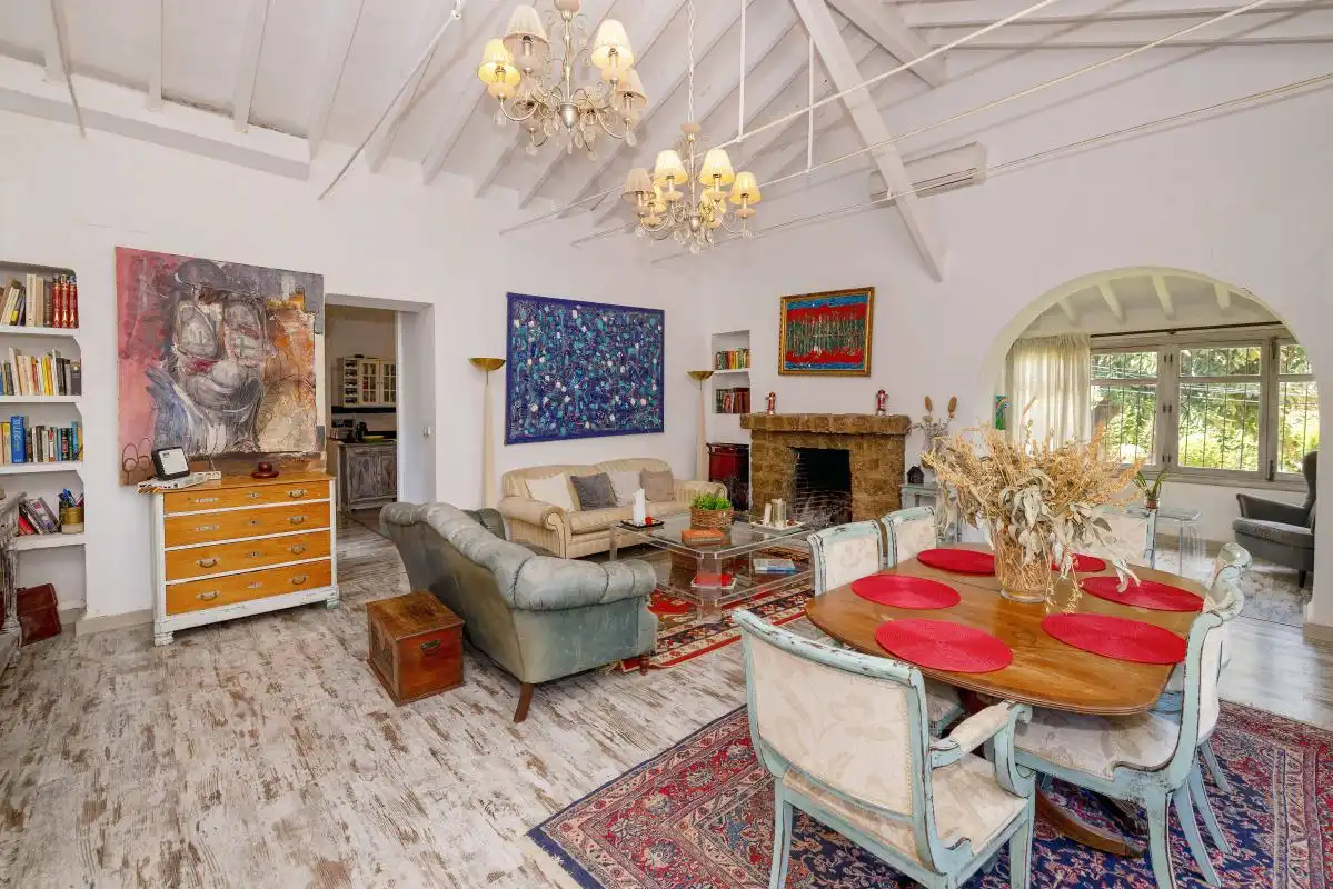 Sala de estar de Casa o chalet en venta en Torremolinos con Aire acondicionado, Calefacción y Jardín privado