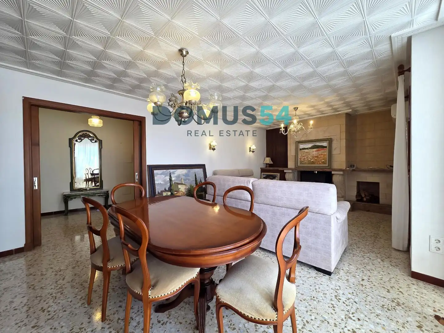 Esszimmer von Wohnung zur Miete in Sa Pobla mit Klimaanlage, Terrasse und Möbliert