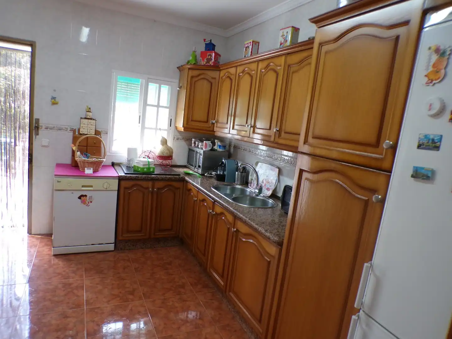 Kitchen of Houses for sale in Almáchar  with Air Conditioner, Private garden and Furnished