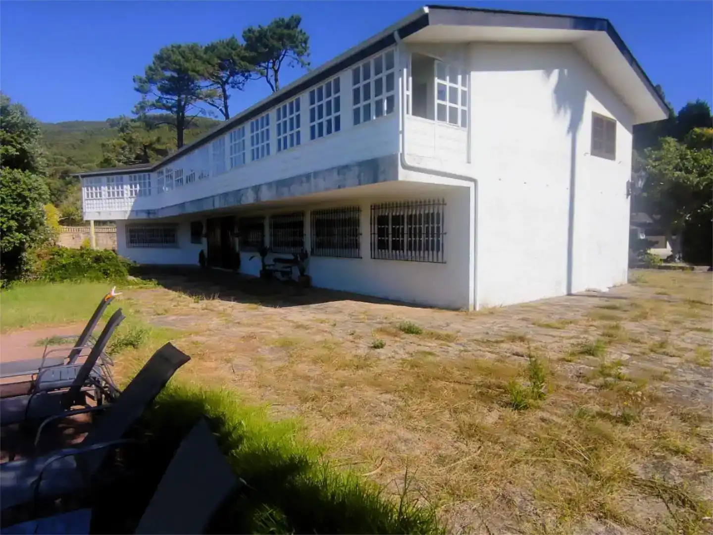 Vista exterior de Casa o chalet en venta en A Guarda   con Aire acondicionado, Jardín privado y Parquet