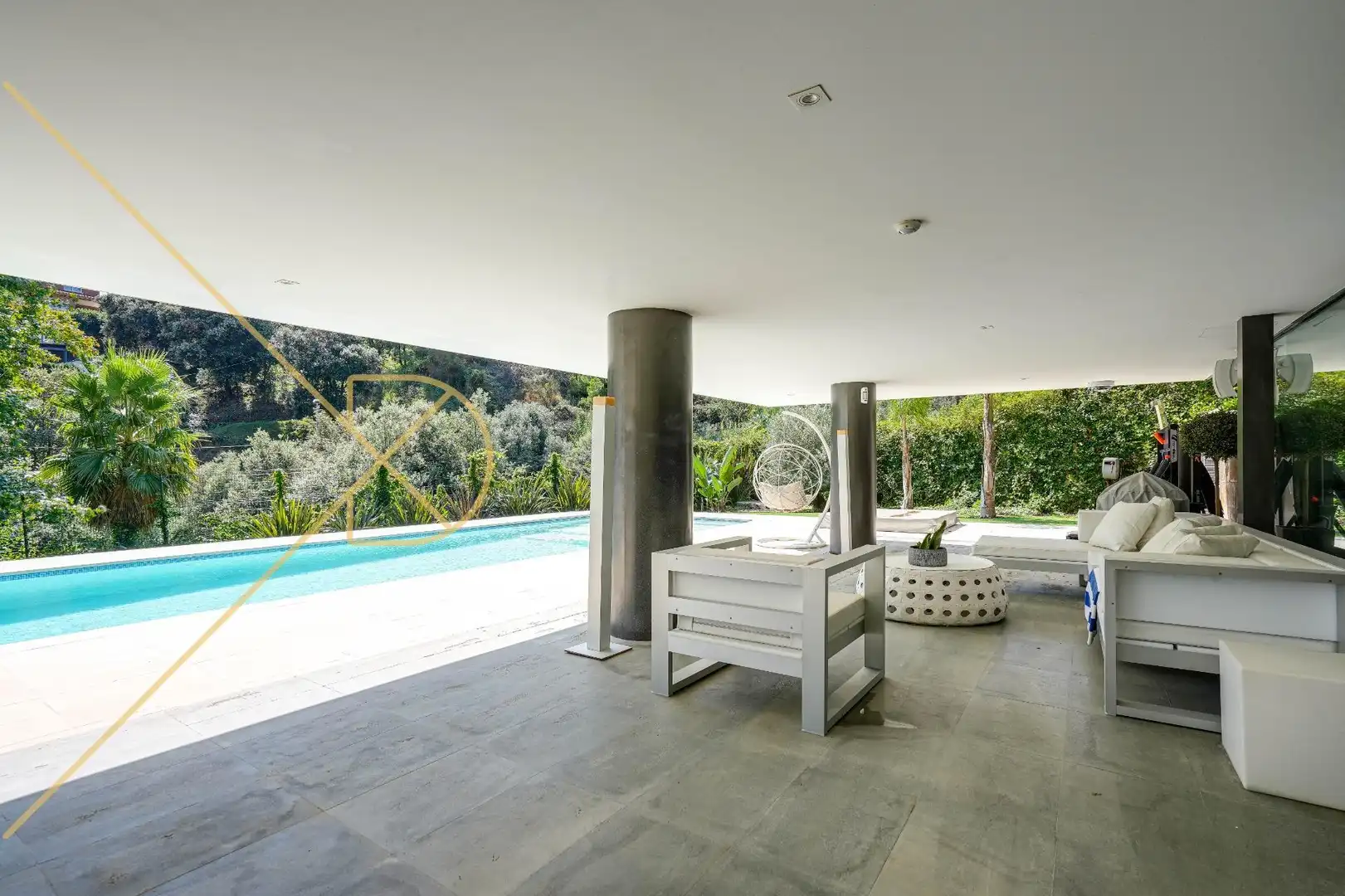 Terraza de Casa o chalet en venta en Alella con Calefacción, Jardín privado y Terraza