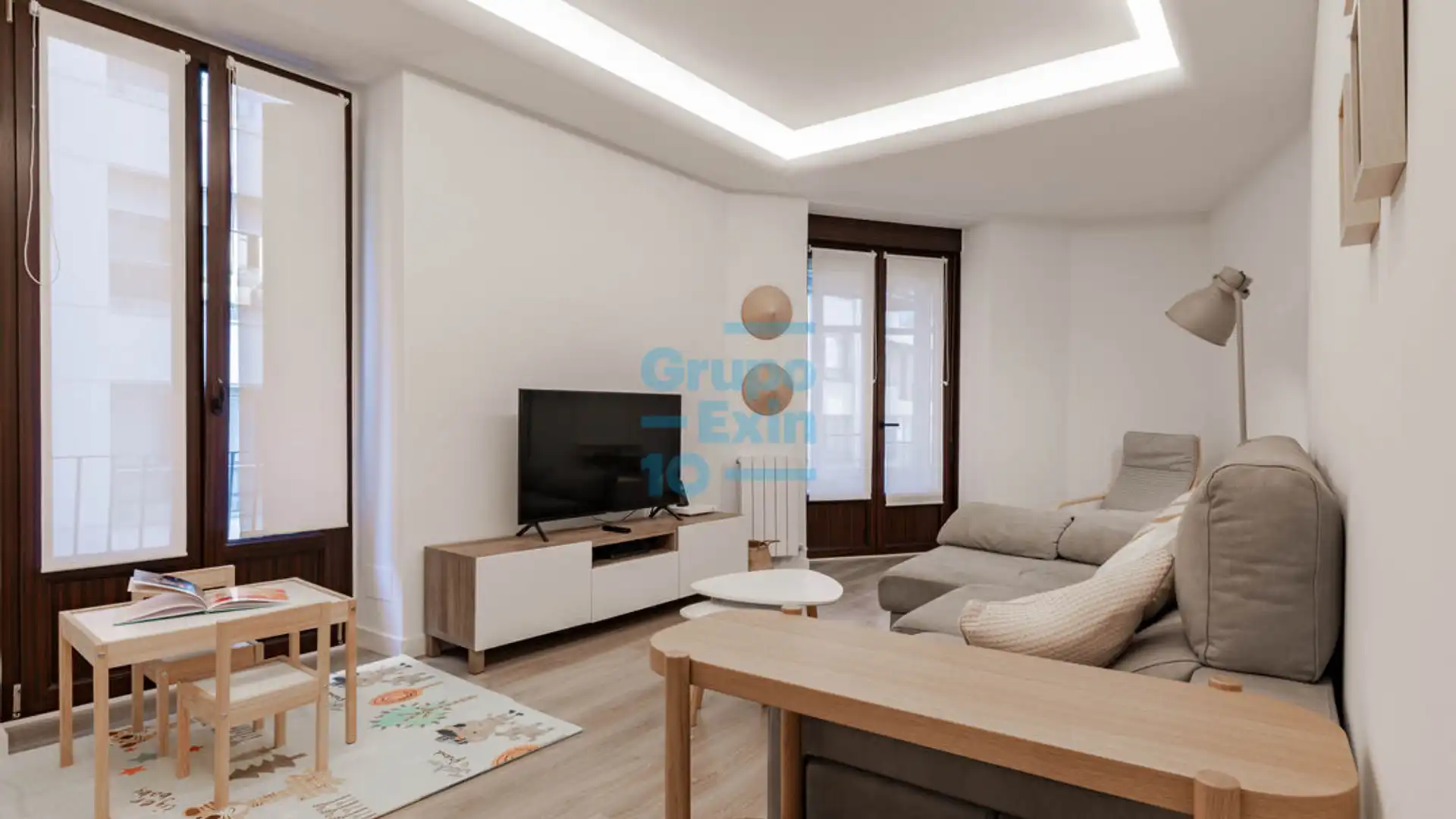 Sala de estar de Piso en venta en Donostia - San Sebastián  con Calefacción y Balcón