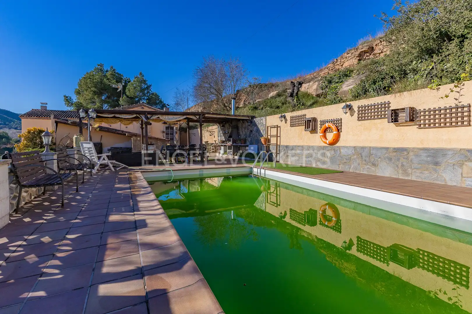 Piscina de Finca rústica en venta en Fonollosa con Calefacción, Jardín privado y Terraza