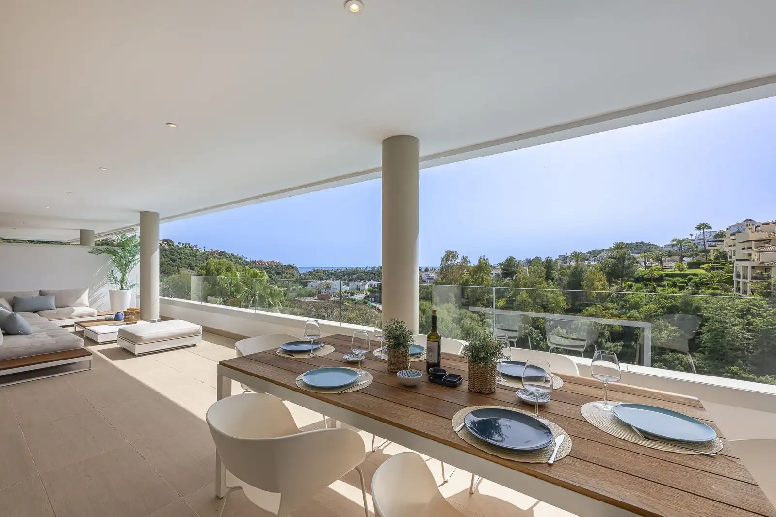 Terraza de Dúplex en venta en Benahavís con Aire acondicionado, Terraza y Trastero