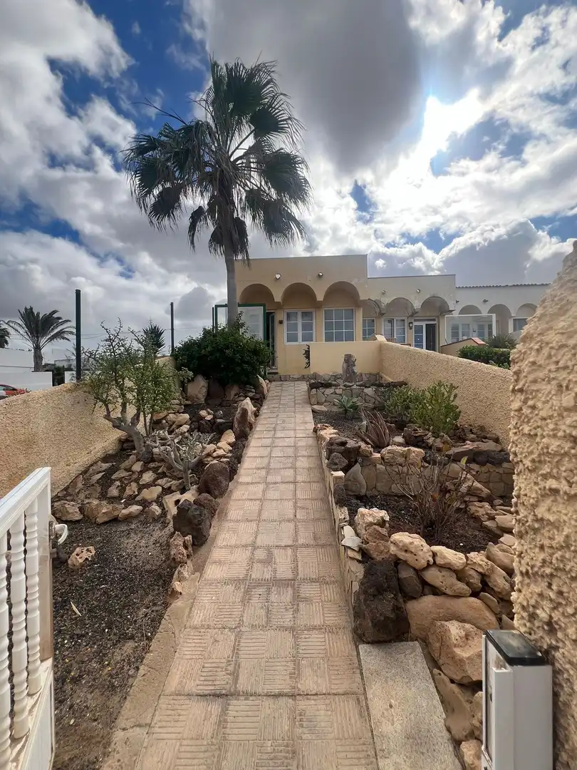 Exterior view of Houses for sale in Pájara  with Private garden and Terrace