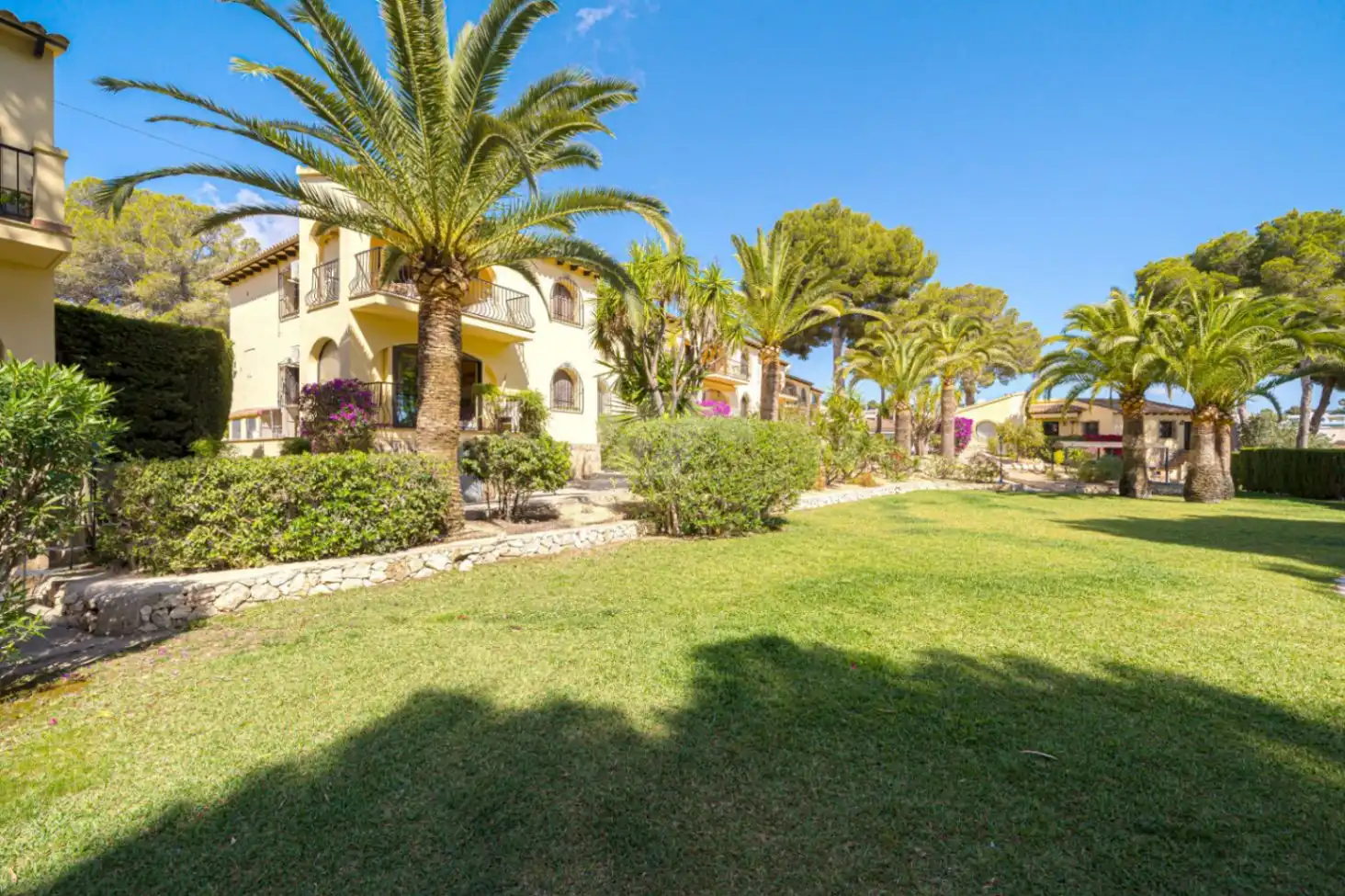 Jardí de Apartament en venda en Moraira amb Aire condicionat, Calefacció i Jardí privat