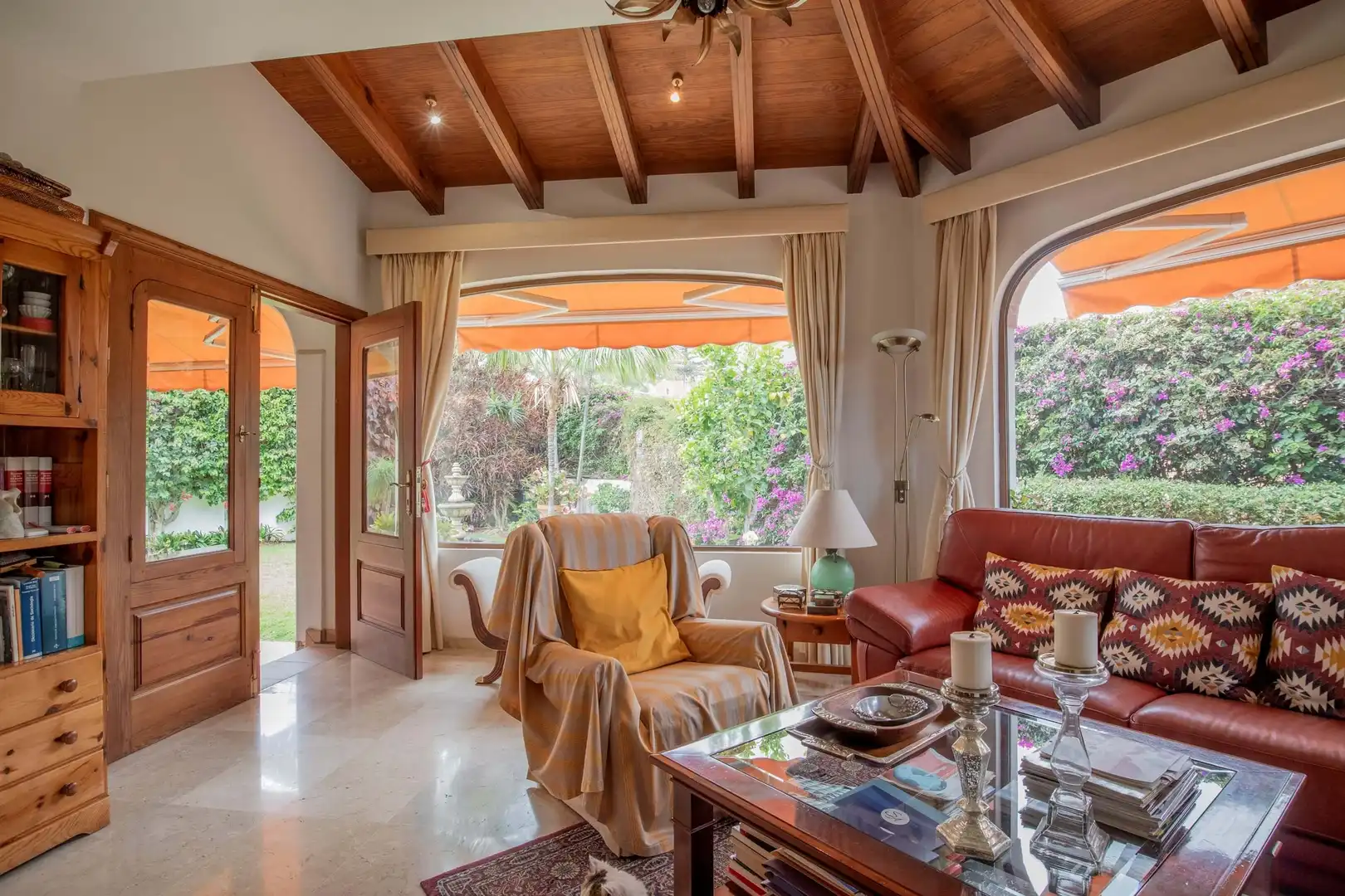 Living room of Houses for sale in Puerto de la Cruz  with Terrace and Furnished