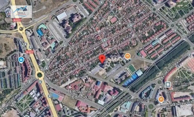 Vista exterior de Pis en venda en Burgos amb Terrassa