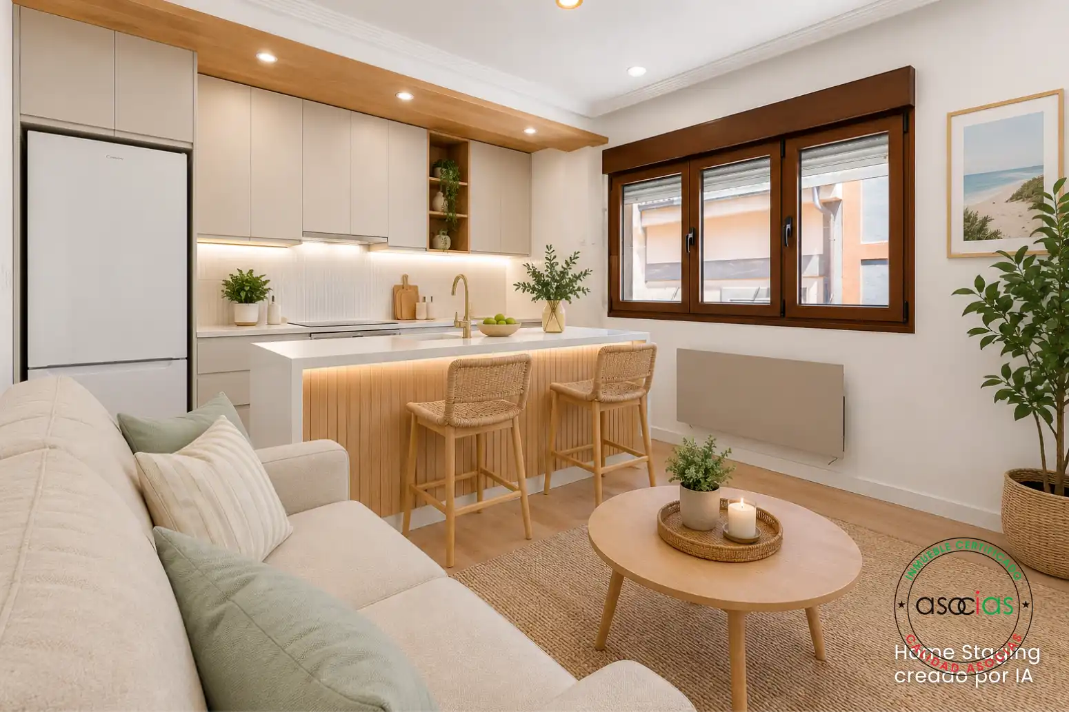 Cocina de Piso en venta en Gijón  con Calefacción y Trastero