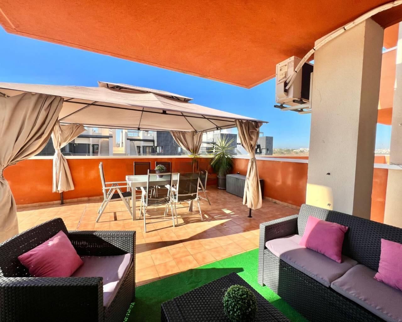 Terrace of Apartment to rent in Orihuela  with Air Conditioner, Heating and Terrace