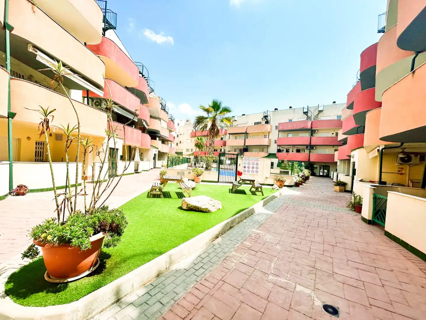 Vista exterior de Piso en venta en Almoradí con Aire acondicionado, Terraza y Amueblado