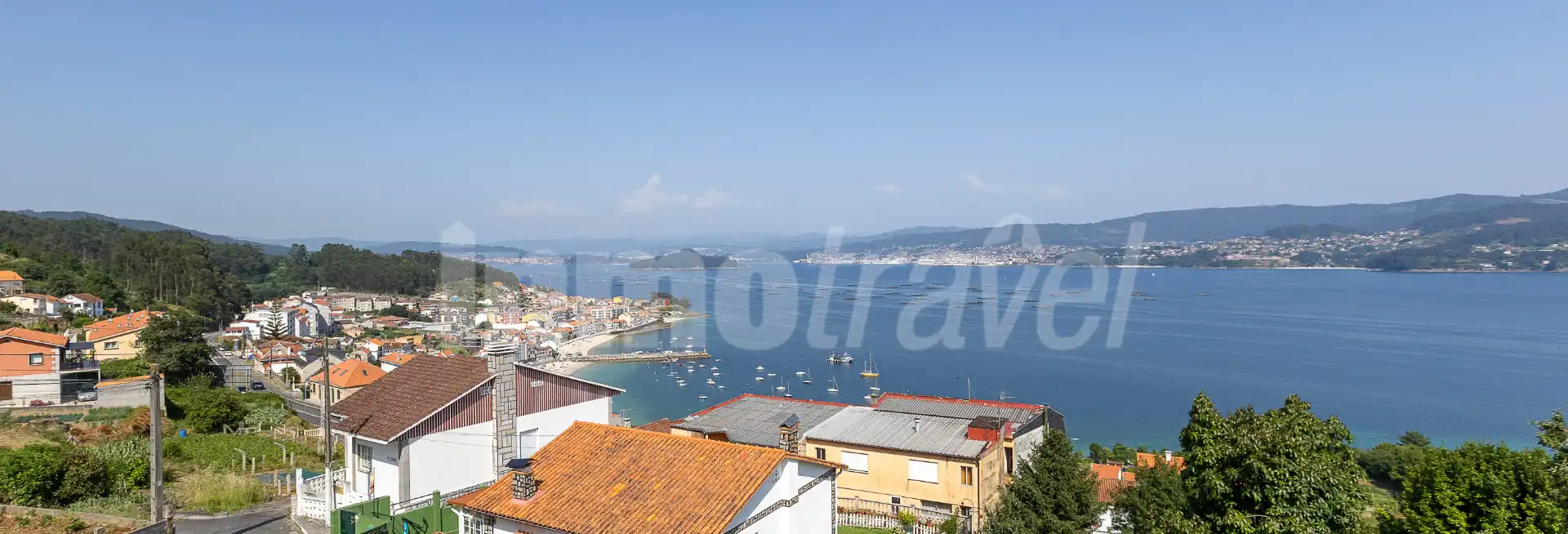 Vista exterior de Casa o chalet en venta en Sanxenxo con Calefacción, Jardín privado y Terraza