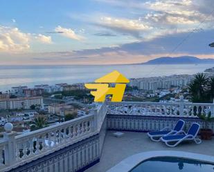 Exterior view of House or chalet to rent in Rincón de la Victoria  with Air Conditioner, Private garden and Swimming Pool
