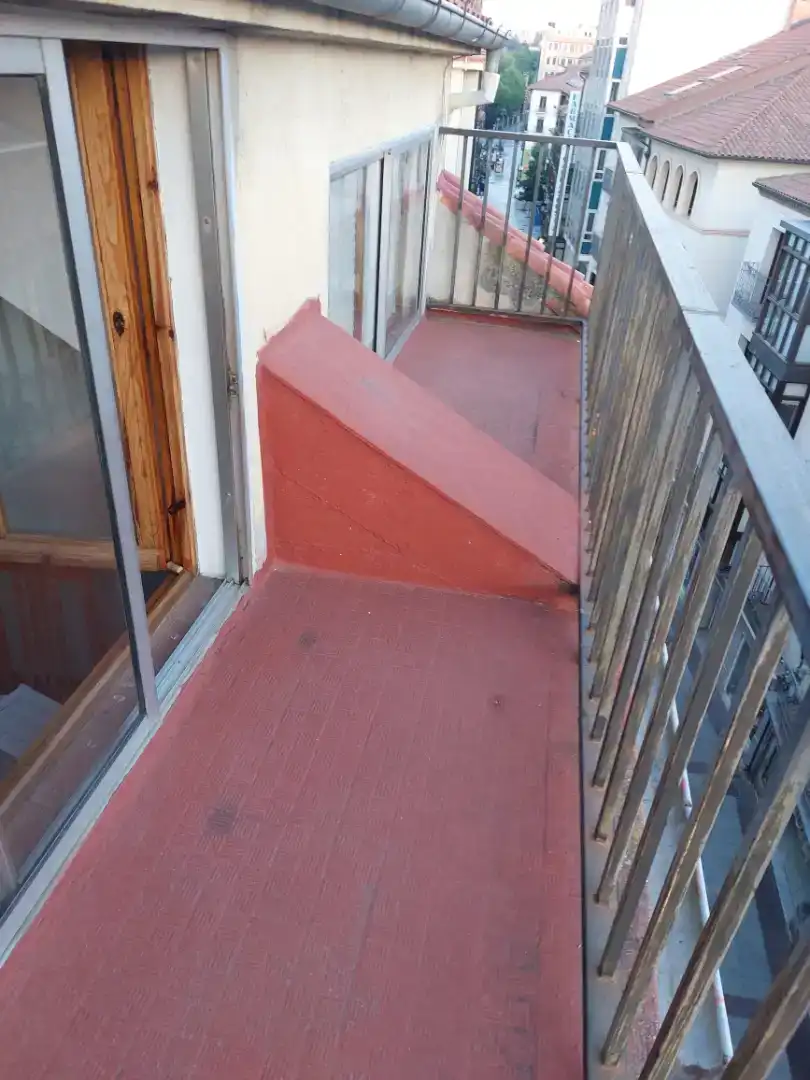 Terraza de Ático en venta en Soria Capital  con Parquet, Horno y Balcón