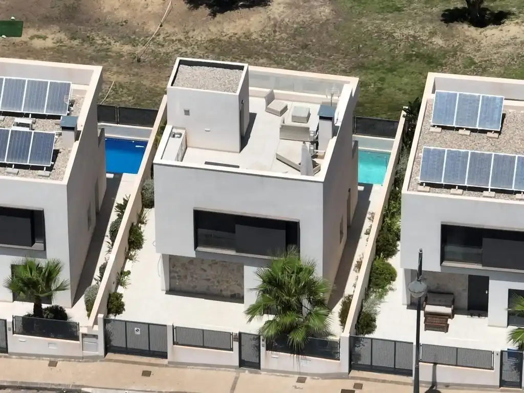 Vista exterior de Casa o chalet de alquiler en Águilas con Aire acondicionado, Calefacción y Terraza