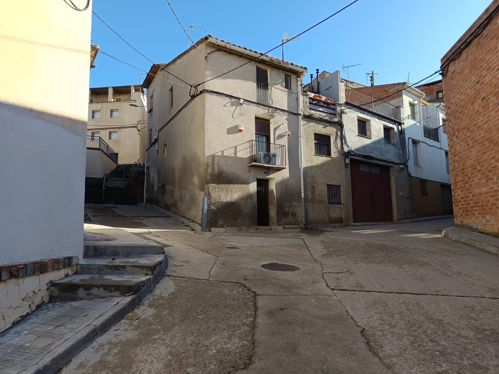 Vista exterior de Finca rústica en venta en Castillonroy con Aire acondicionado, Calefacción y Terraza