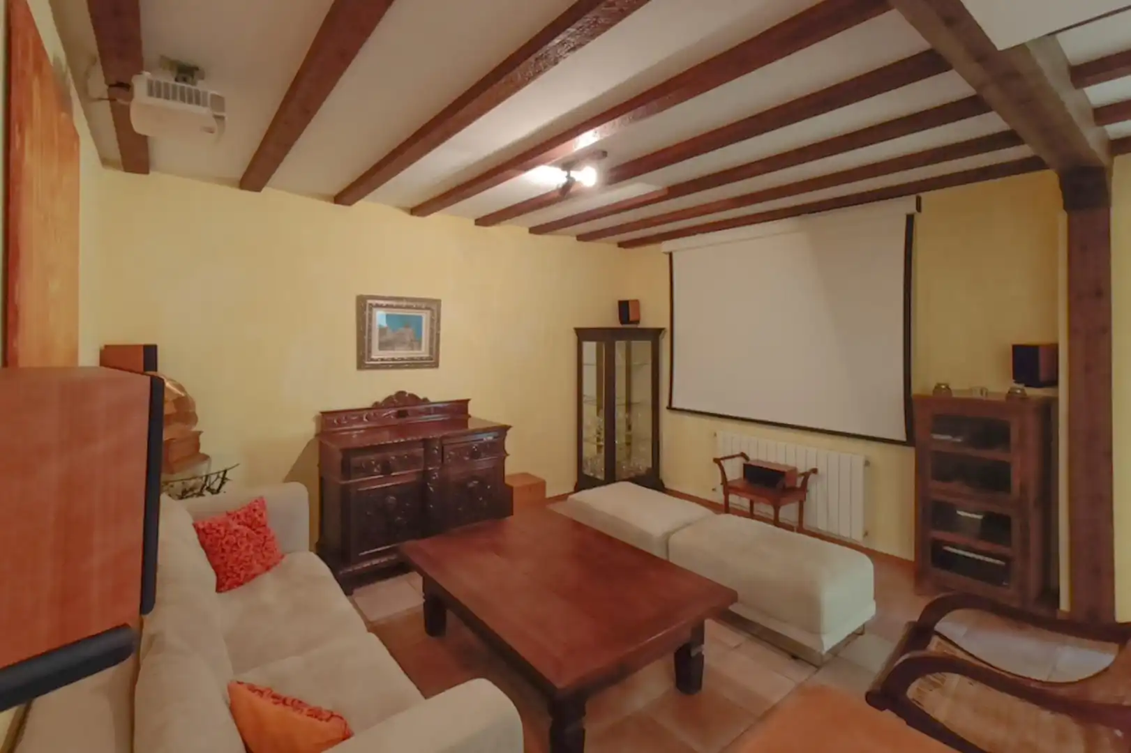 Wohnzimmer von Haus oder Chalet zum Verkauf in Torrelodones mit Heizung, Privatgarten und Terrasse