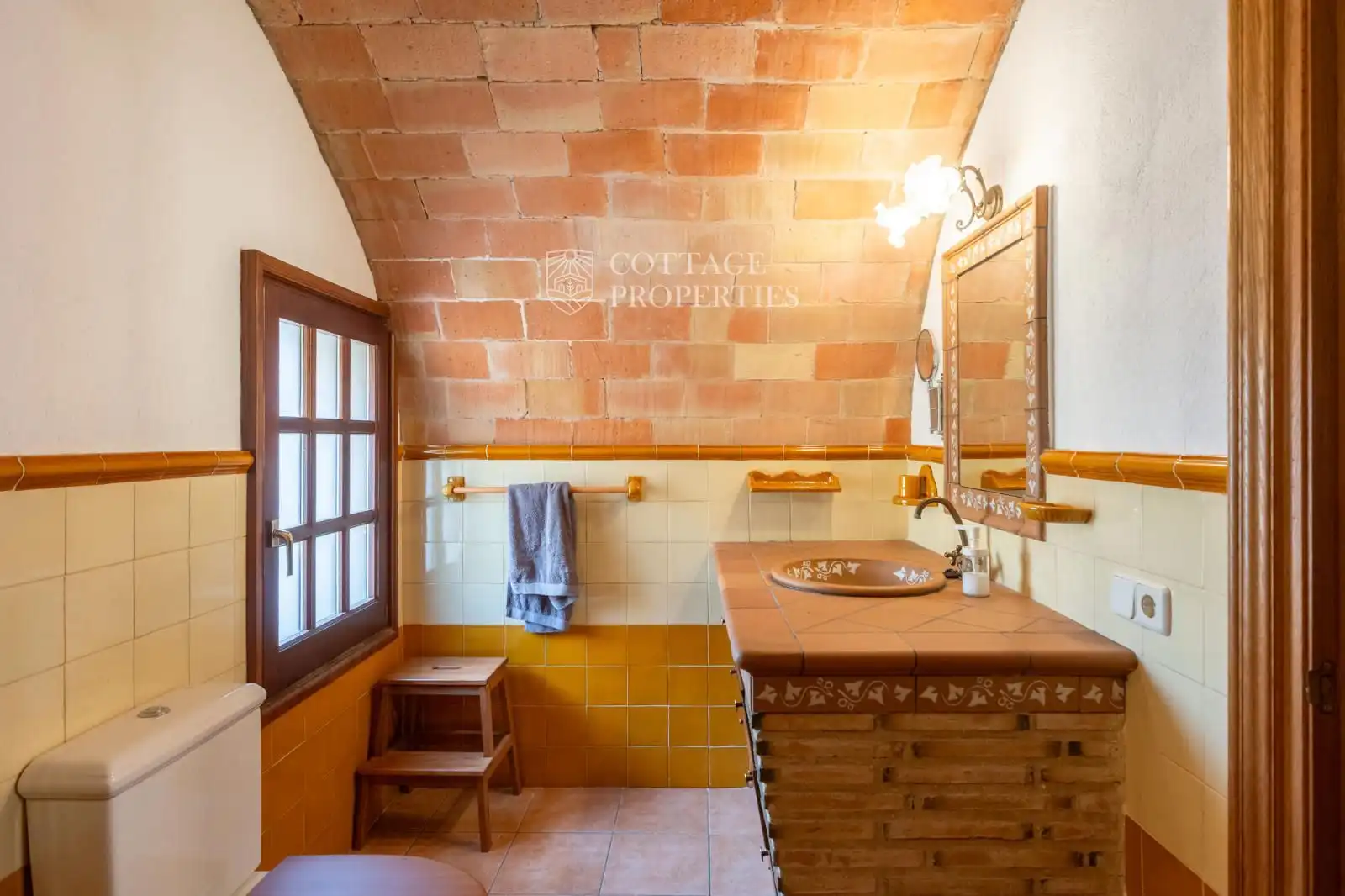 Baño de Finca rústica en venta en Garrigàs