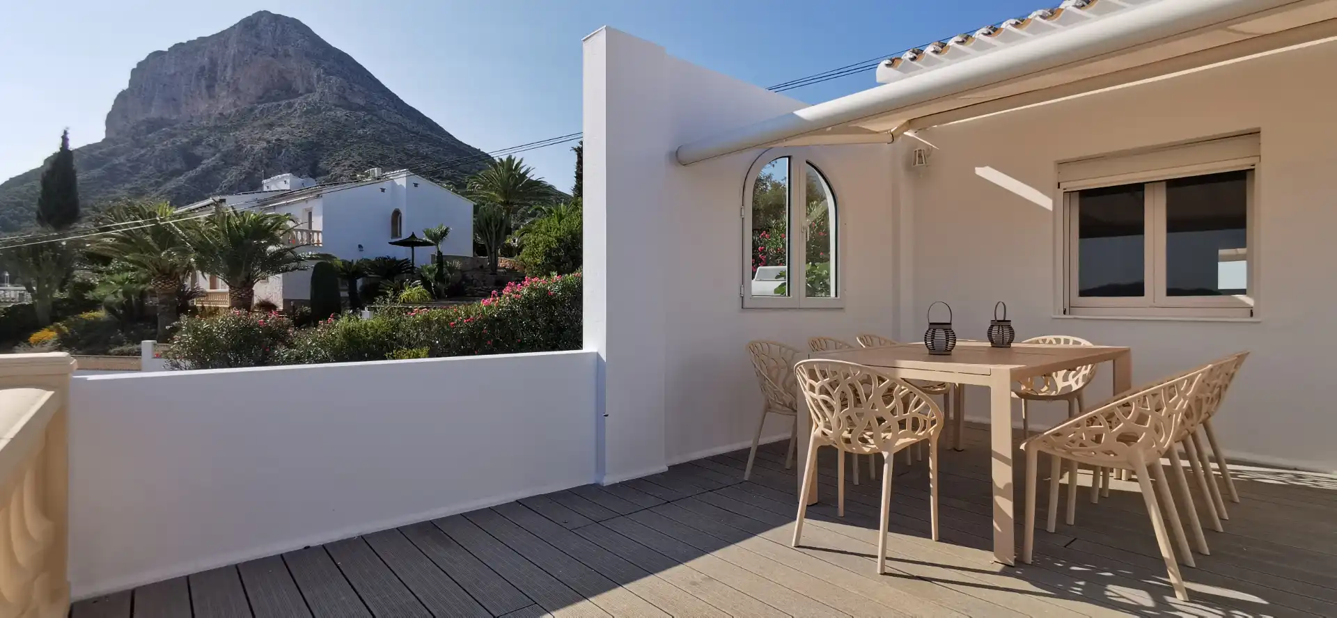 Terraza de Casa o chalet en venta en Jávea / Xàbia con Aire acondicionado, Calefacción y Jardín privado