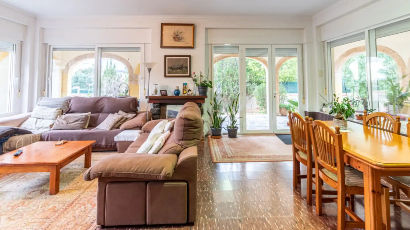 Living room of Houses for sale in Dénia  with Air Conditioner, Heating and Private garden