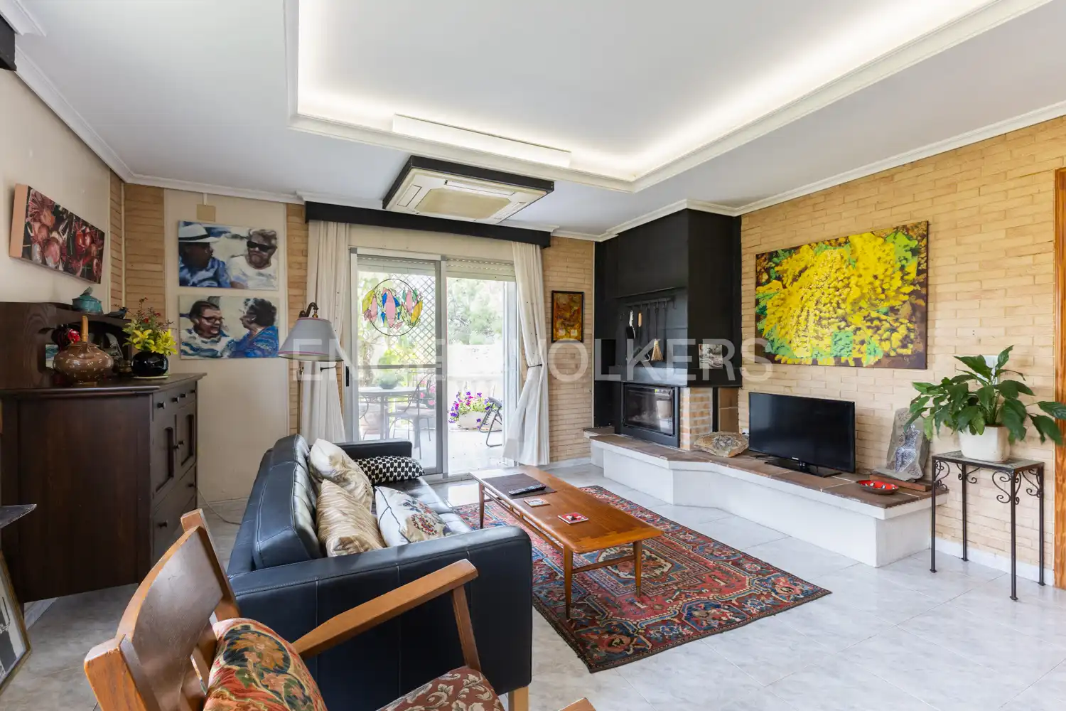 Sala de estar de Casa o chalet en venta en Vinaròs con Aire acondicionado, Calefacción y Jardín privado