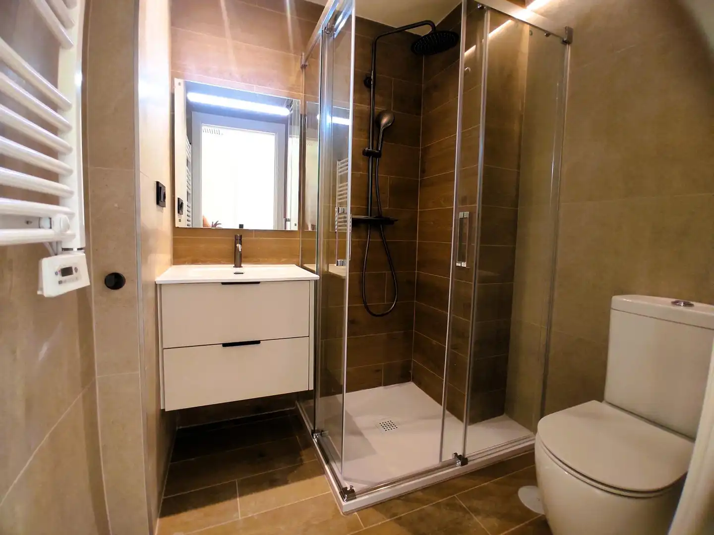 Baño de Apartamento de alquiler en Marbella con Terraza