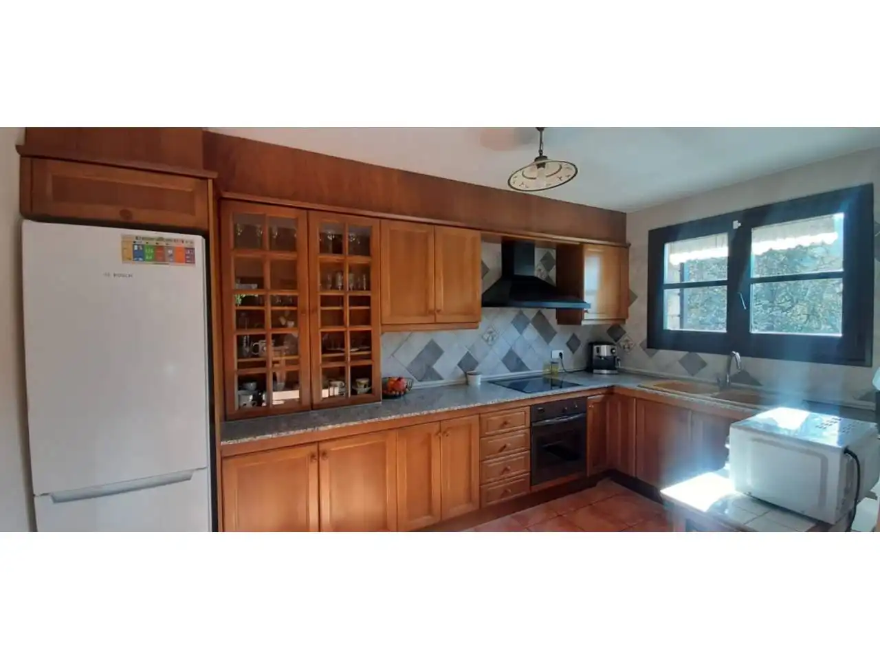 Cocina de Casa o chalet en venta en Castell de l'Areny con Calefacción, Jardín privado y Terraza