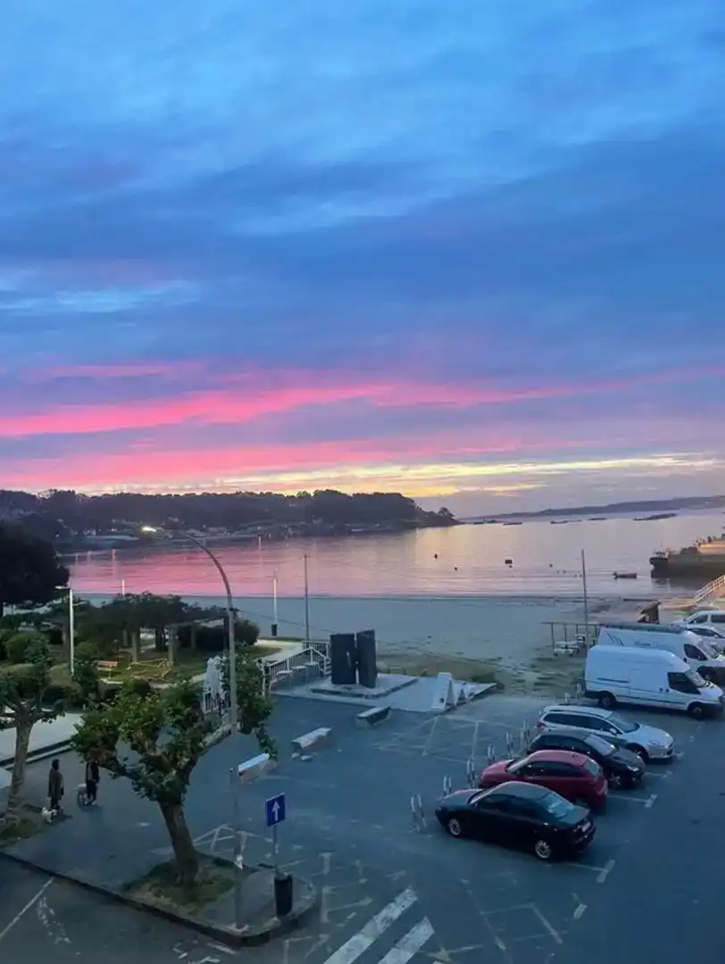 Vista exterior de Pis de lloguer en Bueu amb Balcó