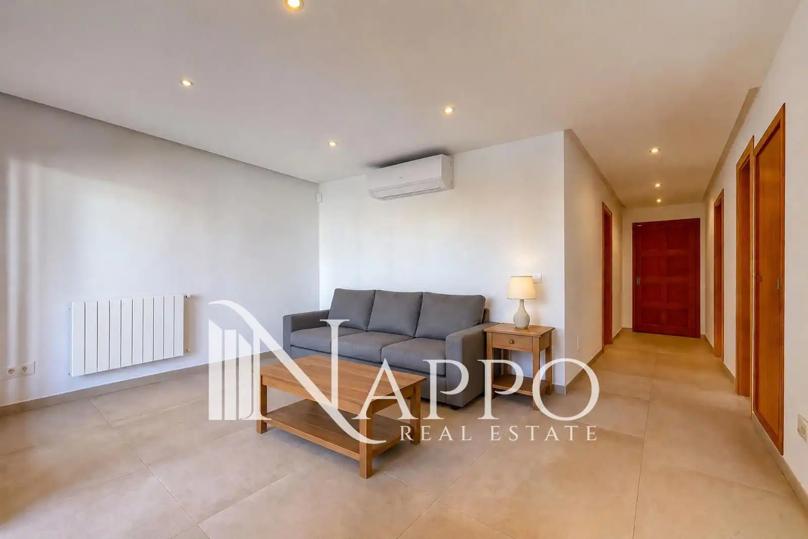 Wohnzimmer von Wohnung zur Miete in Calvià mit Klimaanlage, Heizung und Terrasse