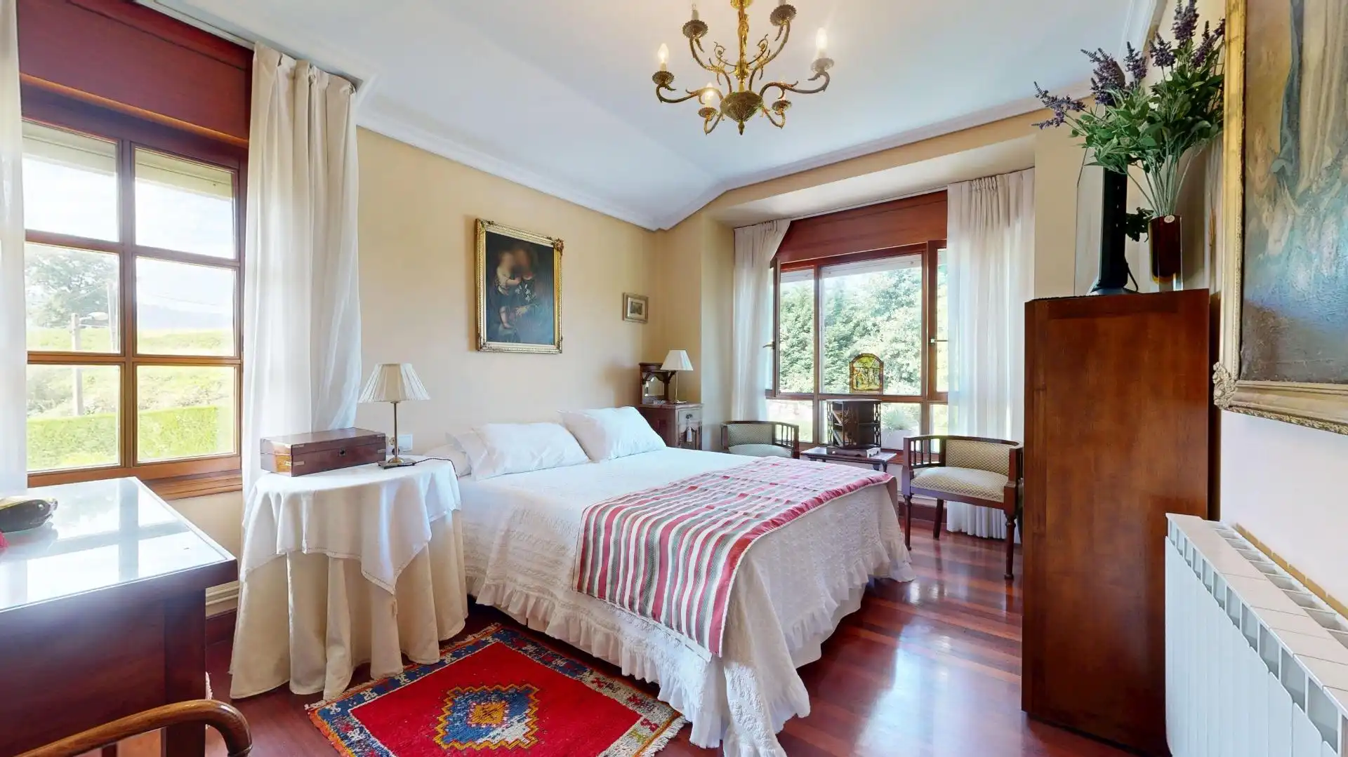 Habitación de Casa adosada en venta en Zalla  con Calefacción, Jardín privado y Terraza