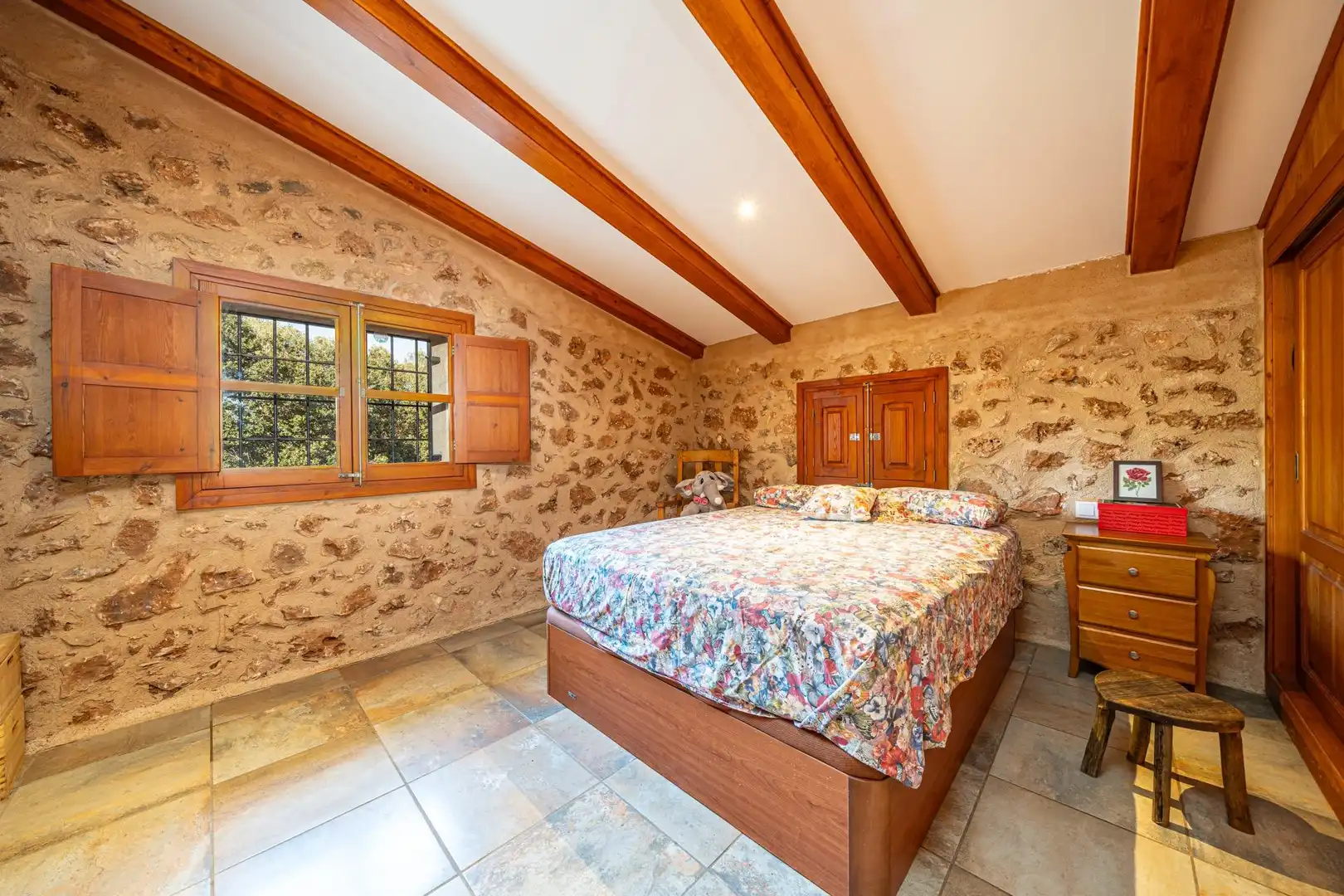 Habitación de Casa adosada en venta en Campos con Aire acondicionado, Calefacción y Jardín privado
