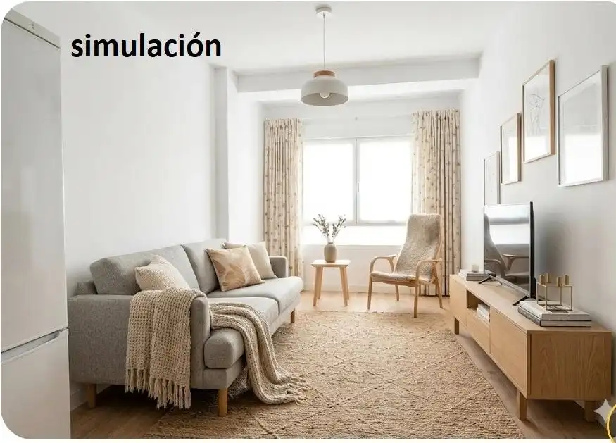 Wohnzimmer von Wohnung zum Verkauf in Torremolinos mit Klimaanlage und Möbliert