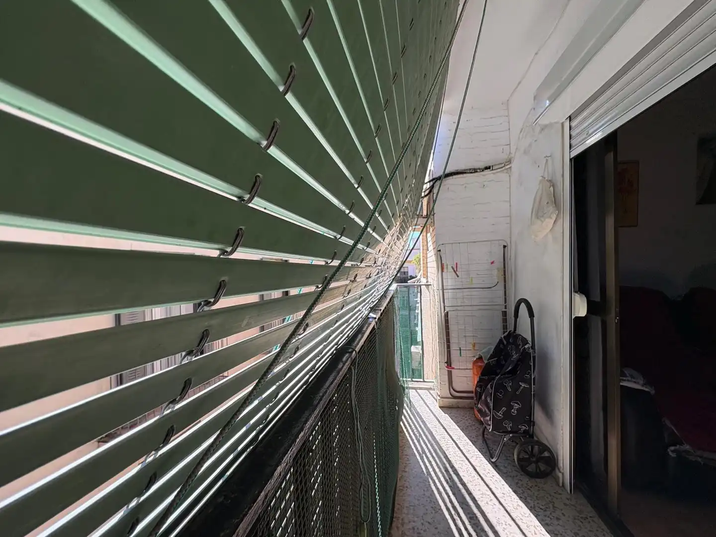 Balcony of Flat for sale in Sevilla  with Air Conditioner, Terrace and Storage room
