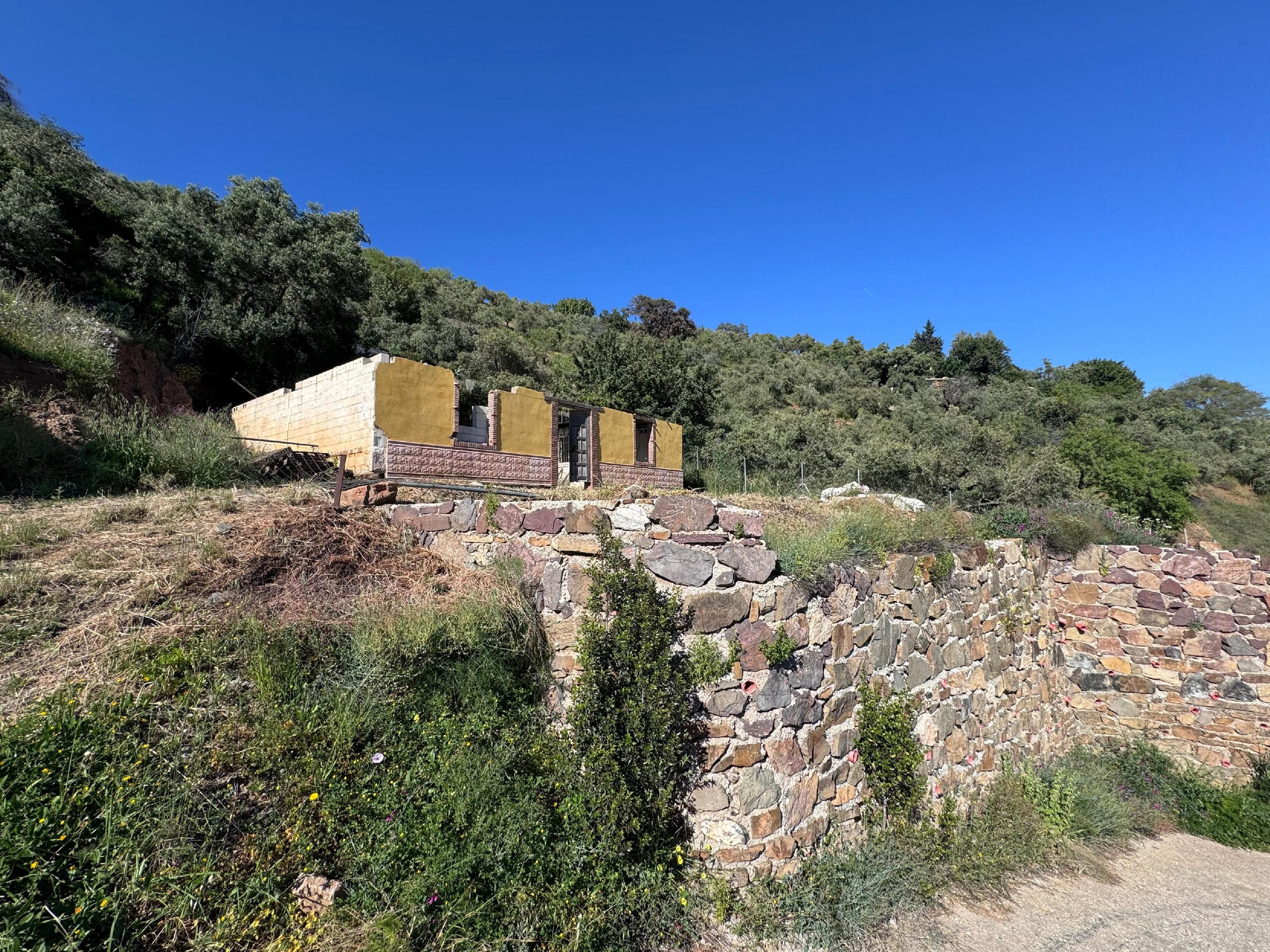 Vista exterior de Finca rústica en venda en Málaga Capital amb Jardí privat i Piscina