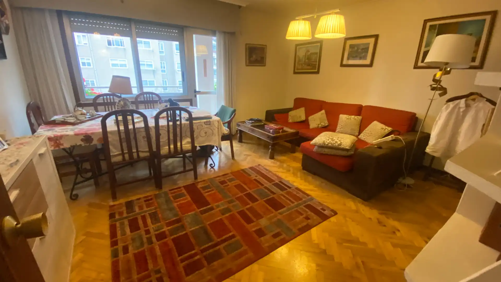 Sala d'estar de Pis en venda en Vigo  amb Calefacció, Parquet i Traster