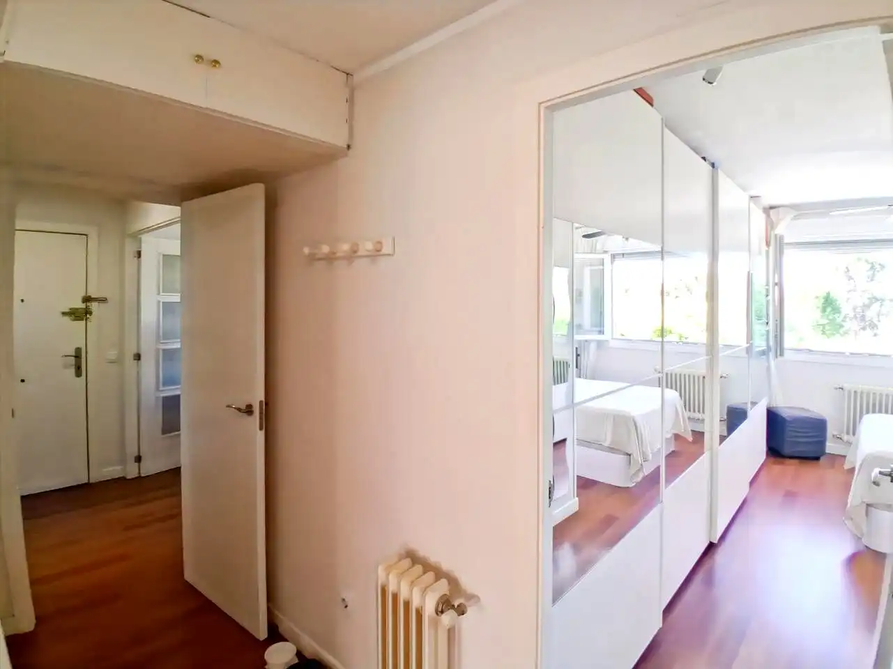 Schlafzimmer von Wohnung zum Verkauf in Madrid mit Klimaanlage, Heizung und Möbliert