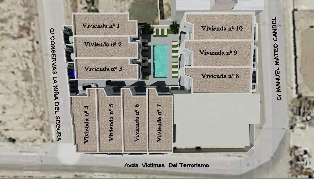 Exterior view of Detached homes for sale in Rafal  with Air Conditioner, Heating and Private garden