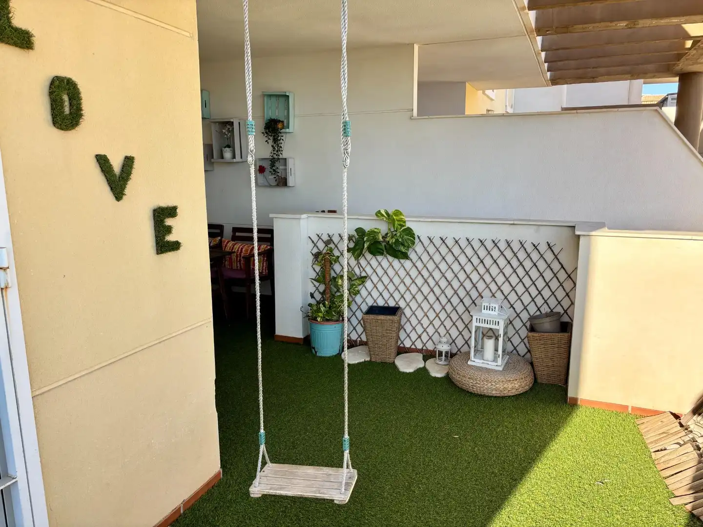 Balcony of Flat for sale in Benalmádena  with Air Conditioner, Private garden and Terrace