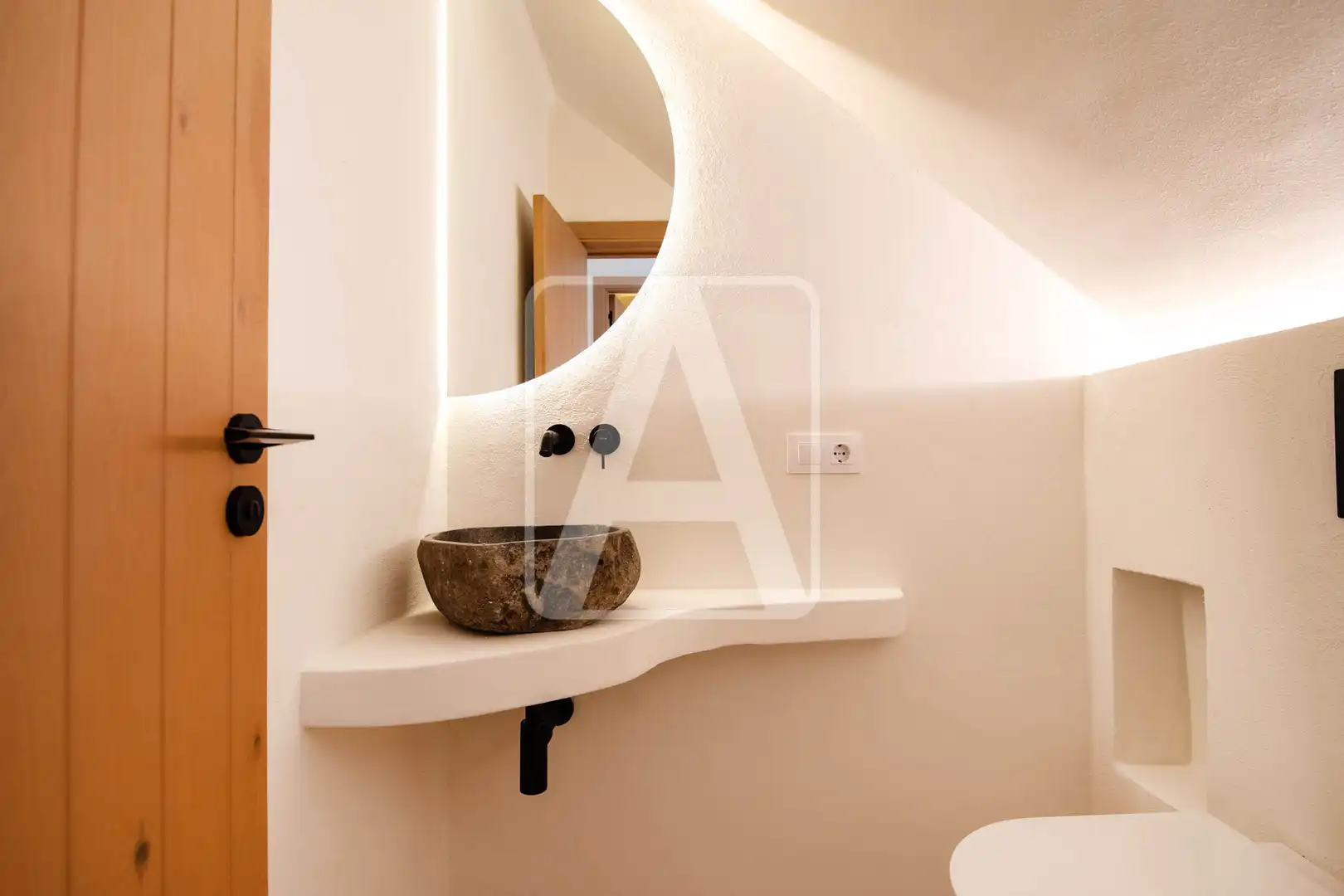 Baño de Casa o chalet en venta en Benissa con Aire acondicionado, Calefacción y Jardín privado