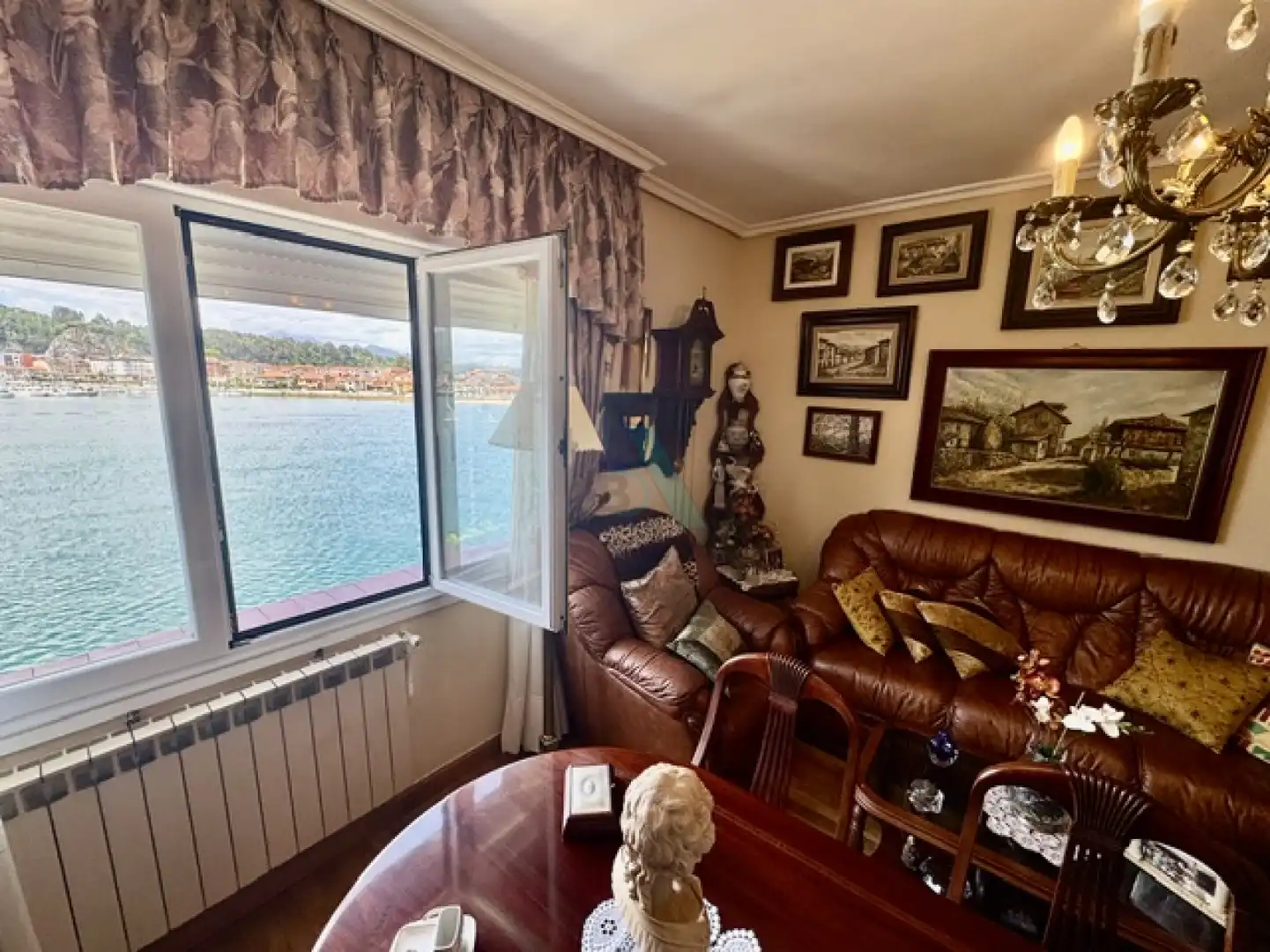 Living room of Flat for sale in Ribadesella  with Balcony